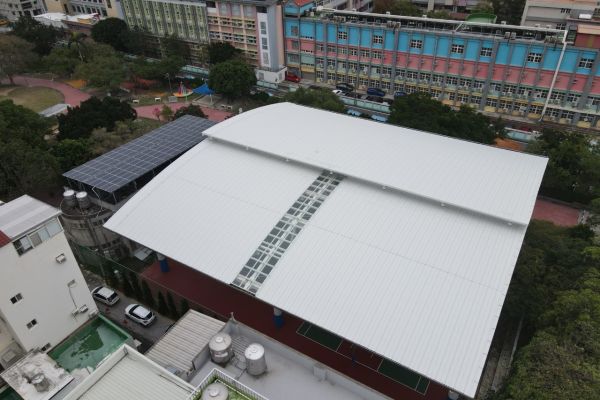 竹南博愛公園風雨球場工程
